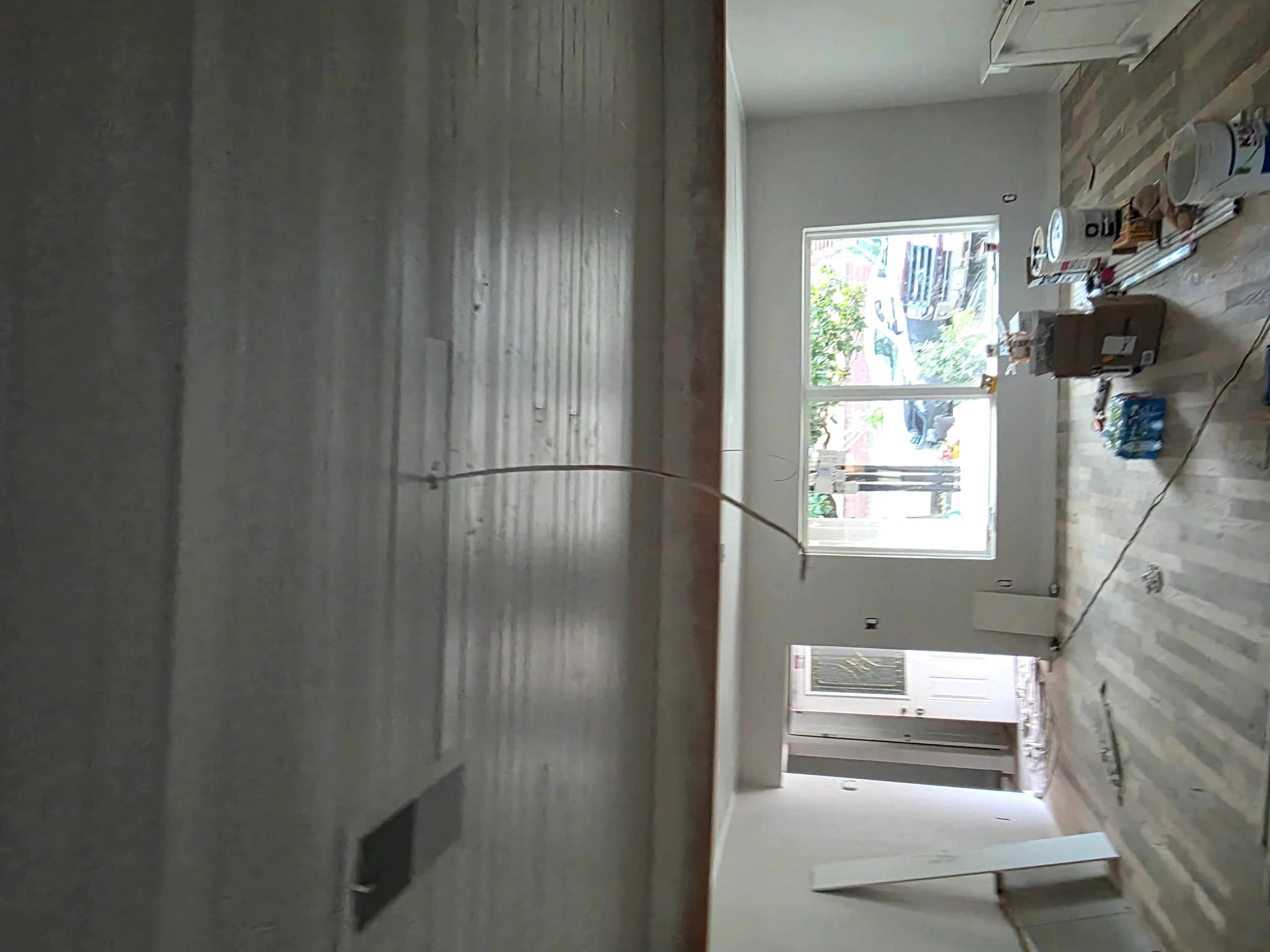 Electrical conduit, wiring, and panel installation in residential framing with drywall